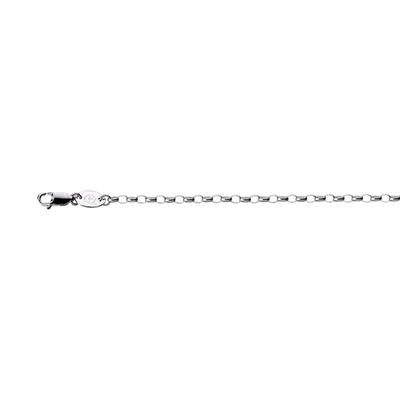 Silberkette "Ankerkette massiv, Silber 925" Gr. 80, silber, GIORGIO MARTELLO MILANO, Halsketten, Damen, 80cm, Silber 925 (Sterlingsilber) Image