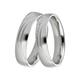 Trauring DOOSTI "Schmuck Geschenk Silber 925 Ehering Partnerring LIEBE" Fingerringe Gr. 58, ohne Brillanten, Silber 925 (Sterlingsilber), 5 mm, silberfarben Trauringe