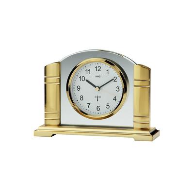 Funktischuhr AMS "5143", gold (goldfarben, silberfarben), Tischuhren, Wohnzimmer, Esszimmer Image