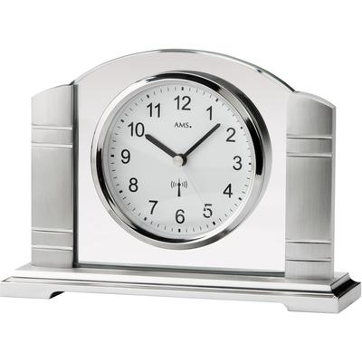 Funktischuhr AMS "F5142", silber (silberfarben), Tischuhren Image