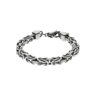 Armband FIRETTI "Schmuck Geschenk Silber 925 Armschmuck Armband Königskette" Gr. 24, silber (silberfarben), Armbänder, Herren, 24, Silber 925 (Sterlingsilber), Made in Germany