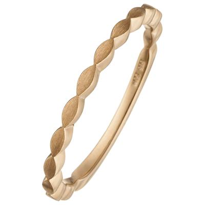 Goldring JOBO Gr. 52, rosa (roségold 585), Fingerringe, Damen, 52, Roségold 585, Rosu00e9gold 585, 585 Roségold Image
