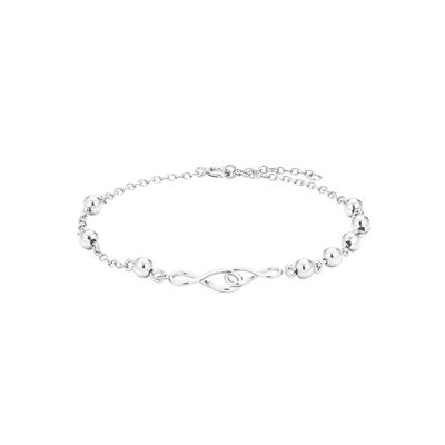 Silberarmband AMOR "2026222", silber (silberfarben), Armbänder, Damen, Silber 925 (Sterlingsilber)