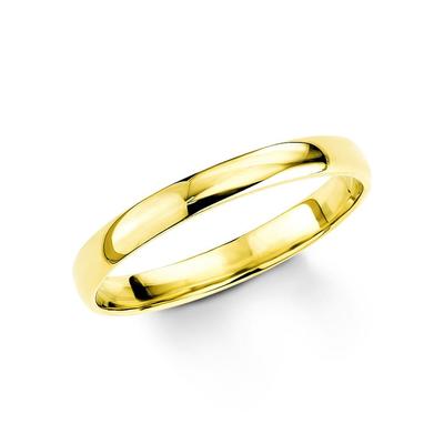 Goldring AMOR "9831883" Gr. 58, gelb (gelbgold, 333), Fingerringe, Damen, 58, Gelbgold 333, 3mm Image