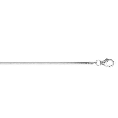 Silberkette ONE ELEMENT "Halskette aus 925 Silber Ø 1,2 mm" Gr. 50, silber, Halsketten, Damen, 50, Silber 925 (Sterlingsilber), edles Design – modisch & dezent zugleich Image