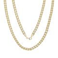 Collier VIVANCE "Collier" Halsketten Gr. Gelbgold 375, gelb (gelbgold 375) Damen Colliers