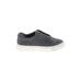 J/Slides Sneakers: Slip-on Platform Casual Gray Animal Print Shoes - Women's Size 6 1/2 - Almond Toe