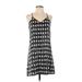 Parker Casual Dress - Mini V-Neck Sleeveless: Black Dresses - Women's Size X-Small