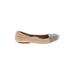 VANELi Flats: Tan Shoes - Women's Size 6 1/2 - Round Toe