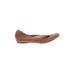 J.Crew Flats: Ballet Wedge Work Brown Solid Shoes - Women's Size 10 - Round Toe