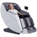 Inbox Zero 4D Full Body Massage Chair Zero Gravity Sl Track Heat Faux Leather | 44.5 H x 29.84 W x 66.02 D in | Wayfair