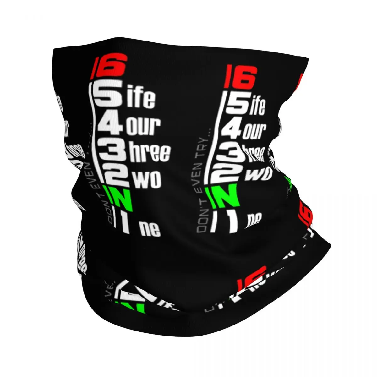 Équipement de moto personnalisé 65432N Bandana cache-cou hommes hiver Ski Tube écharpe guêtre moto Motocross moteur Sport visage couverture