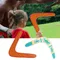 Nouveau kangourou retour V en forme de Boomerang disque volant lancer attraper jeu de plein air