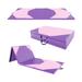 Costway 10' x 4' x 2" Folding Exercise Mat with Hook and Loop Fasteners-Pink