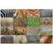 Wild Animals Skin Furs Jigsaw Puzzle 500 Pieces Wooden Jigsaw Puzzles Puzzle for Adults Die-Cut Puzzle Pieces Are Easy To Handle