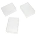 3pcs Empty Transparent Game Cards Boxes Poker Cards Cases Cards Organizing Boxes