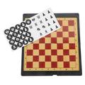 Wooden Playset Small Table Chess Toys Portable Chess Sets Kid Chess Set Foldable Chess Toys Chess Toys for Kids Travel