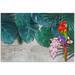 Tropical Leaves and Parrot 1000 Piece Jigsaw Puzzle Wall Artwork Puzzle Games for Adults Teens 29.5 L X 19.7 W Die-Cut Puzzle Pieces Are Easy To Handle