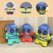 HeaCare 3PCS Lethal Company Plush 9.8 Soft Stuffed Plushies Doll Cute Lethal Company Employee Stuffed Animal Plush Toys Game Fans Gifts for Adult and Kids