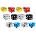 12 Pcs Dice Poker Event Balloons Ornament Wedding Decorations Party Supplies Square Jumbo Cube Baby Pool