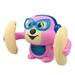 Electric Flip and Head Monkey Toys Electric Musical Monkey Toy Electric Flipping Dancing Toy Rolling Monkey 360Â° Tumbling Monkey Animal Toy with Light & Music