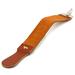 NUOLUX Double-layer Leather Razor Strop Shaving Sharpener Strap Barber Straight Razor Sharpening Belt (Brown)