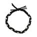 Pearl Bracelet Hair Circle Candy Colored Rubber Band Three Thread Braided Headdress Women s Hair Accessories