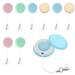 12 Pcs Glasses Wipes Glass Cleaner Glasses Cleaning Cloth for Eyeglasses Phone Cleaner Screen Wipes Glasses Lens Wiper Pendant