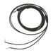 1PC 1.5M Long Black Earphone Repair Cable TPE Headset Semi-finished Oxygen-free Copper Headset Repair Wire with 30 Cores Black