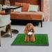 Topcobe 30 x20 Artificial Grass Bathroom Faux Grass Rug Carpet for Small Pets Puppies