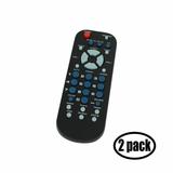 2 Pack Replacement for RCA 3-Device Universal Remote Control Palm Sized - Works with Artec Digital TV Converter Box - Remote Code 2490