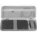 Geekria Hard Case Compatible with Logitech MX Keys Mini Advanced Illuminated Keyboard and Anywhere 3 Compact