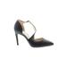 Jessica Simpson Heels: D'Orsay Stilleto Chic Black Solid Shoes - Women's Size 9 1/2 - Pointed Toe