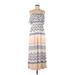 Dainty Hooligan Casual Dress - Maxi: Tan Chevron Dresses - Women's Size Medium