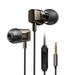 Oneshit Headset In-Ear Heavy Bass Universal Stereo Sound Crystal Line Sports Earplugs