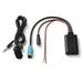 Car Bluetooth Receiver Music Adapter Mic Cable for Alpine KCE-236B 9870/9872