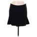 Express Casual Skirt: Black Solid Bottoms - Women's Size Medium