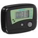 Digital Pedometer Portable Multi-Functional Lcd Display Digital Pedometer Steps Walking Distance Calorie Counter (Black)