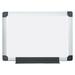 MasterVision Value Lacquered Steel Magnetic Dry Erase Board 18 x 24 White Surface Silver Aluminum Frame (MA0207170)