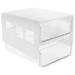 Hidden Under-desk Storage Box Drawer Without Punching Dormitory Small Organizer Cosmetic Desktop Office