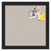 MYXIO 12x12 Inch Cork Bulletin Board. This Decorative Framed Pin Board Comes with Desert Pastel Design and a Black Frame. Ideal for Home Office Decor or Message Board (MYXIO-1815)