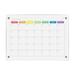lulshou 2024 Calendar Acrylic Calendar Board Refrigerator Magnetic Display Board Weekly Calendar Monthly Calendar Erasable Magnetic Suction Writing Messages Dry Wiping Board