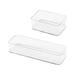 6 Pcs Kitchen Storage Box Household Drawer Organizer Bins Utensil Holder Freezer Case Accessory