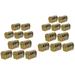 20 Pcs Mini Treasure Chest DecoraciÃ³n Halloween Party Decorations Pirate Wire Shelf Liner Chests The