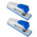 2Pcs Desktop Stapler Stainless Steel Hand Stapler Heavy Duty Desk Stapler Reduced Effort Stapler Home School Craft Supplies