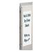 1PK Peel and Stick Dry Erase Sheets 8 1/2 x 11 White 25 Sheets/Box