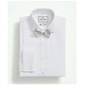 Brooks Brothers Men's X Thomas Mason Cotton English Collar, Swiss Pleat Front Tuxedo Shirt | White | Size 14½ 32