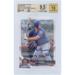 Pete Alonso New York Mets Autographed 2018 Bowman Chrome #BCP-137 Beckett Fanatics Witnessed Authenticated 9.5/10 Rookie Card with "2019 NL ROY" Inscription