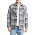 Worthing Cotton Shirt Jacket - Gray - Rails Jackets