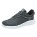 eczipvz Running Shoes for Men Men Running Shoes Men Casual Breathable Walking Shoes Sport Sneakers Gym Tennis Slip On Comfortable Lightweight Shoes Grey